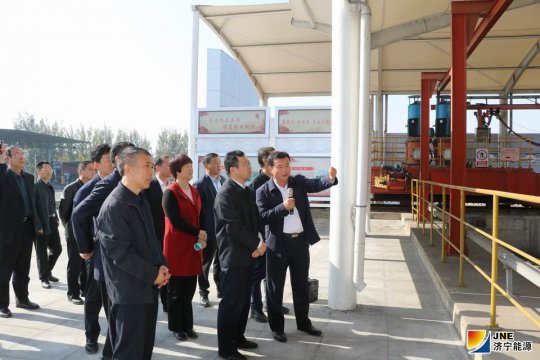 山东省交通运输厅副厅长高立平一行调研山东京杭多式联运物流项目